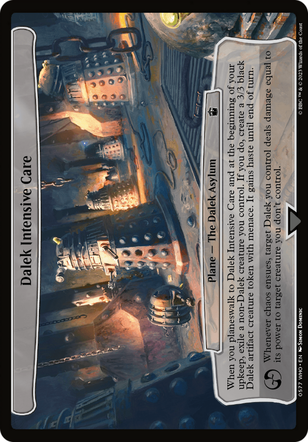 Dalek Intensive Care [Doctor Who] | Pegasus Games WI