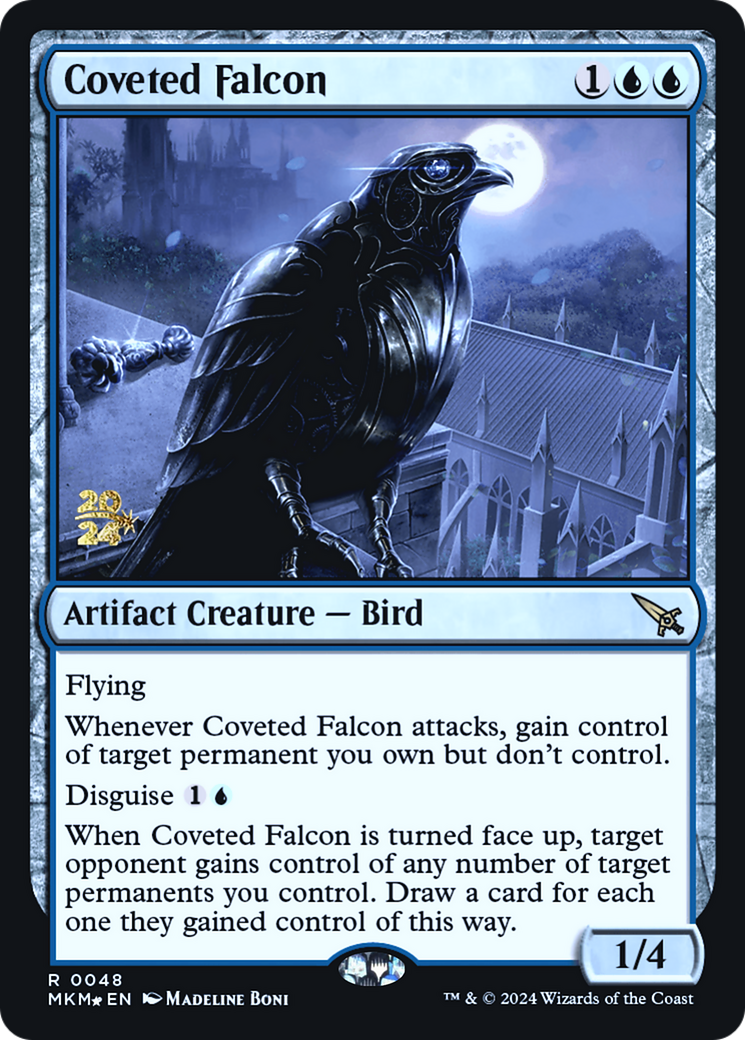 Coveted Falcon [Murders at Karlov Manor Prerelease Promos] | Pegasus Games WI