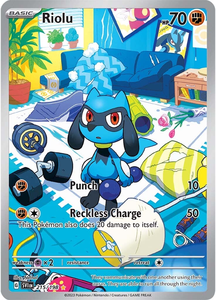 Riolu (215/198) [Scarlet & Violet: Base Set] | Pegasus Games WI