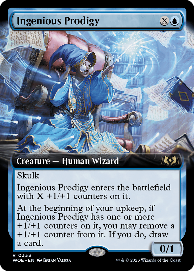 Ingenious Prodigy (Extended Art) [Wilds of Eldraine] | Pegasus Games WI