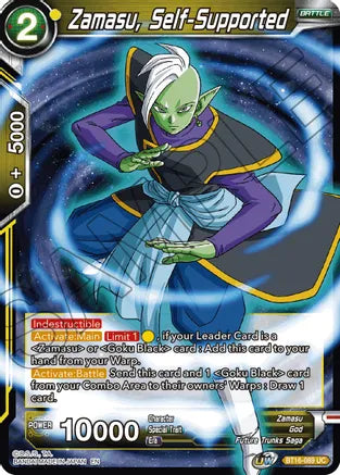 Zamasu, Self-Supported (BT16-089) [Realm of the Gods] | Pegasus Games WI