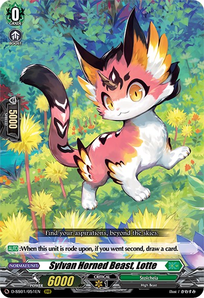 Sylvan Horned Beast, Lotte (D-SS01/051EN) [Festival Collection 2021] | Pegasus Games WI