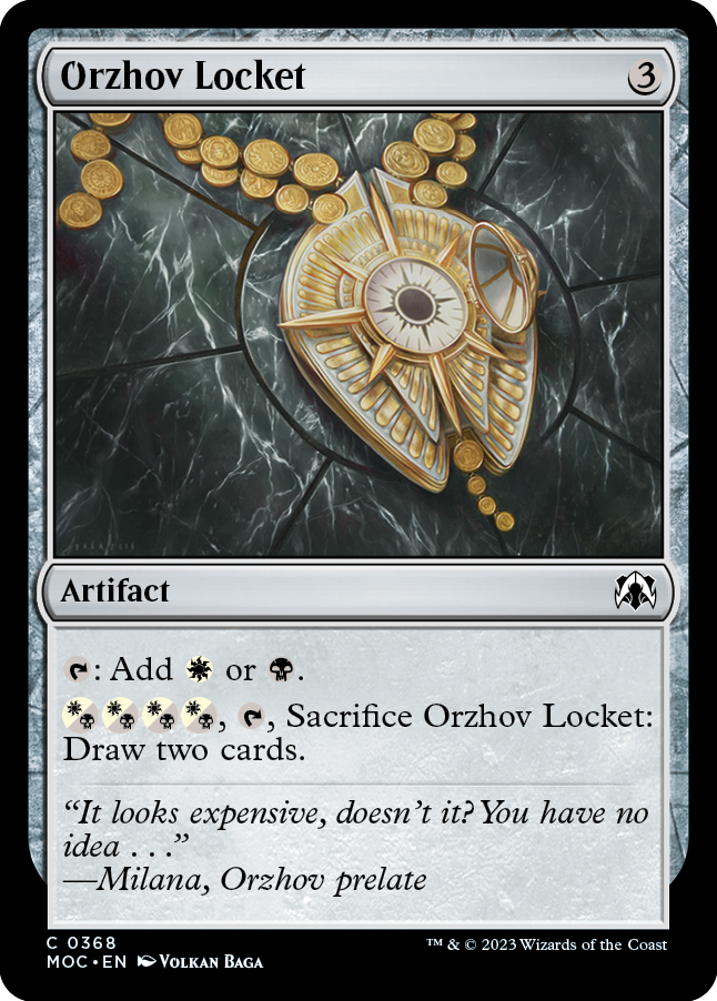 Orzhov Locket [March of the Machine Commander] | Pegasus Games WI