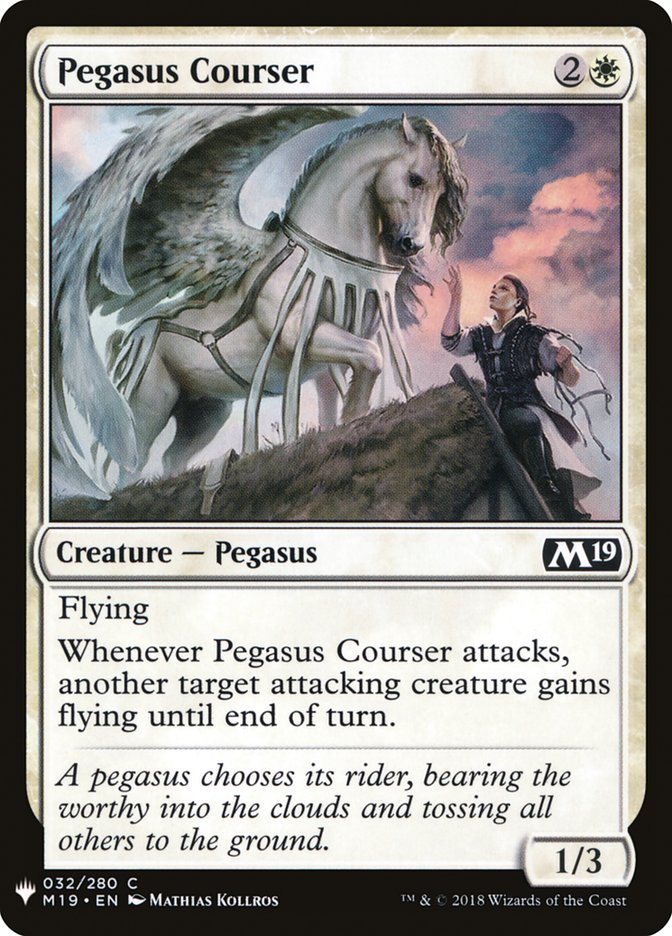 Pegasus Courser [Mystery Booster] | Pegasus Games WI