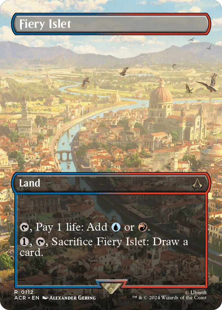 Fiery Islet (Borderless) [Assassin's Creed] | Pegasus Games WI