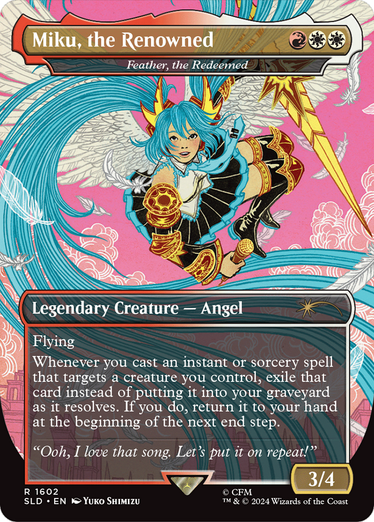 Miku, the Renowned - Feather, the Redeemed [Secret Lair Drop Series] | Pegasus Games WI