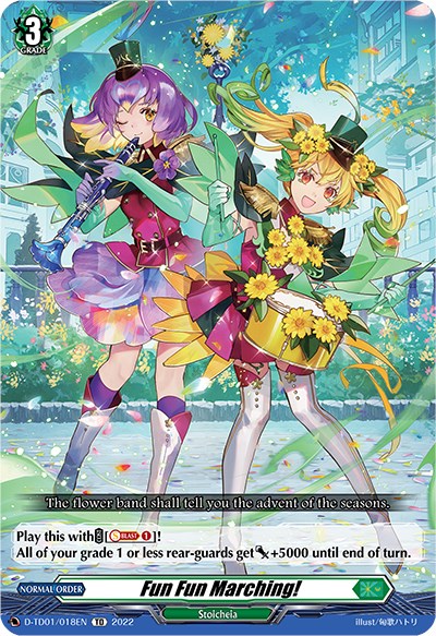 Fun Fun Marching! (D-TD01/018EN) [D-TD01: Urara Haneyama -Bandmaster of Blossoming Bonds-] | Pegasus Games WI