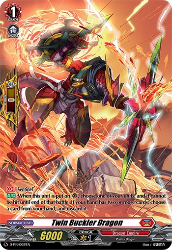 Twin Buckler Dragon (D-PR/002EN) [D Promo Cards] | Pegasus Games WI
