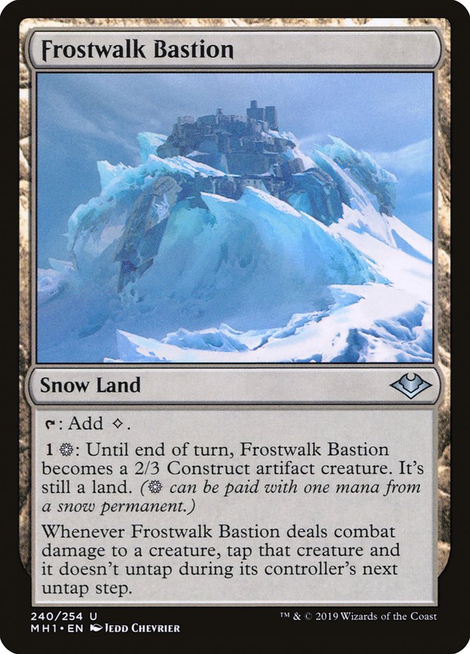 Frostwalk Bastion [Modern Horizons] | Pegasus Games WI