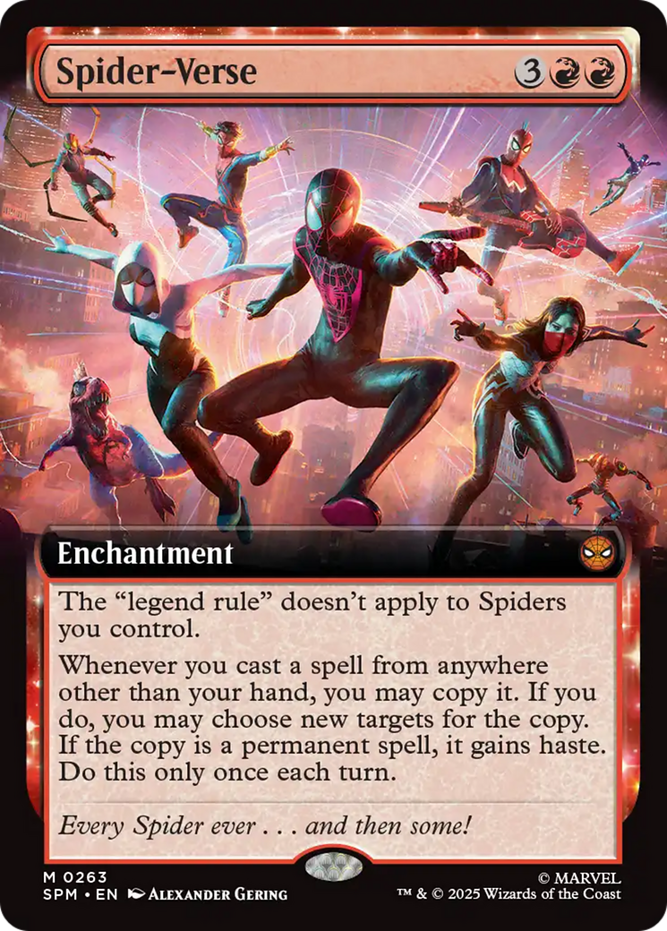 Spider-Verse (Extended Art) [Marvel's Spider-Man] | Pegasus Games WI