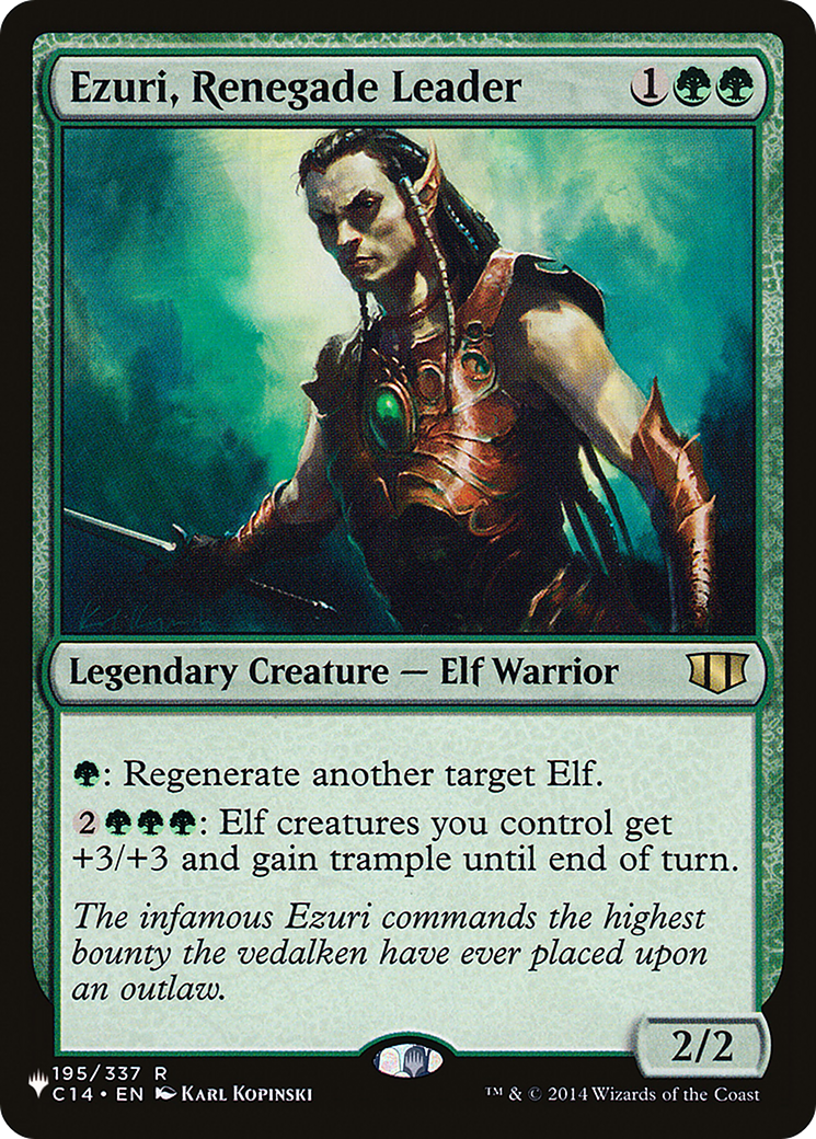 Ezuri, Renegade Leader [The List] | Pegasus Games WI