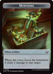 Robot // Munitions Double-Sided Token [Edge of Eternities Tokens] | Pegasus Games WI