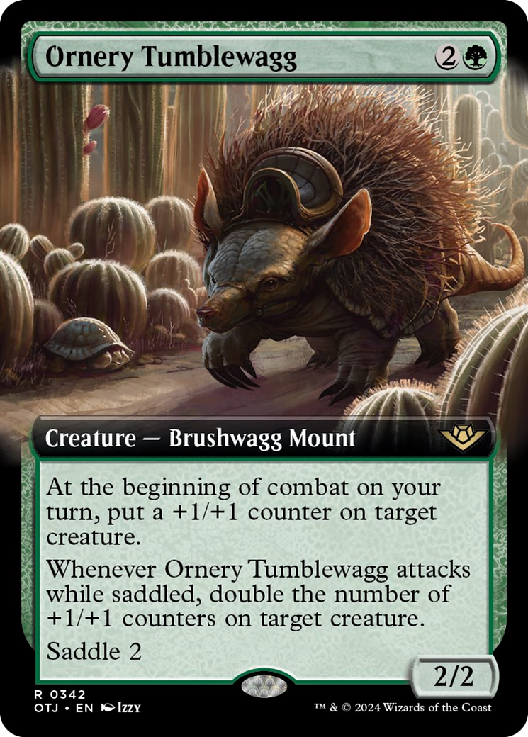 Ornery Tumblewagg (Extended Art) [Outlaws of Thunder Junction] | Pegasus Games WI