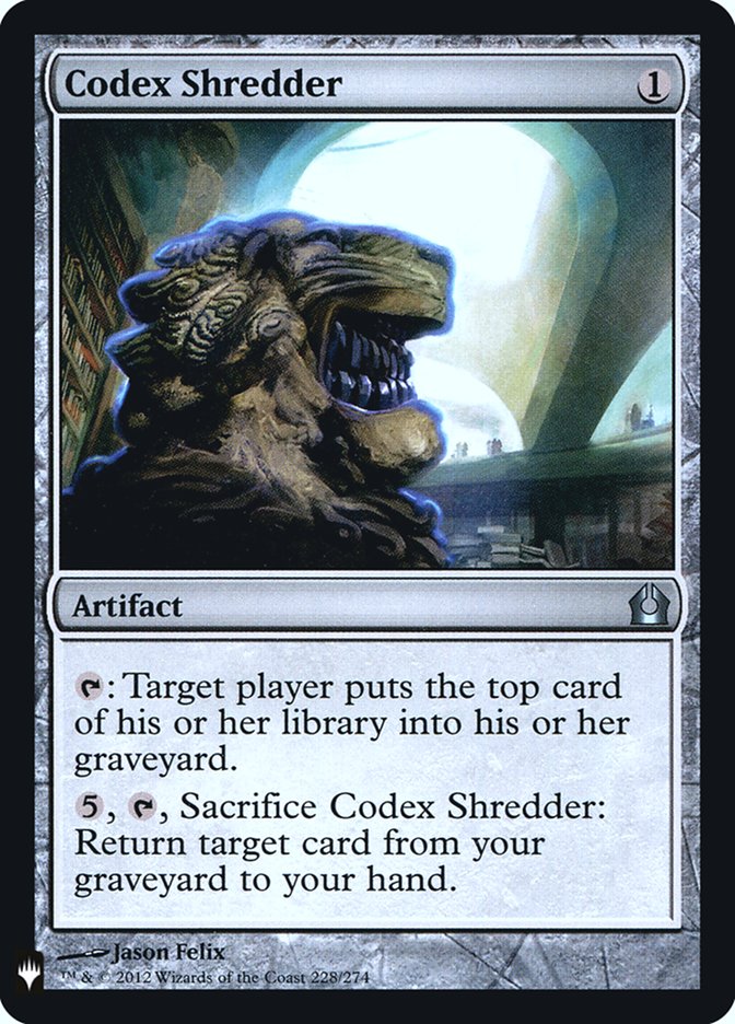 Codex Shredder [Mystery Booster] | Pegasus Games WI