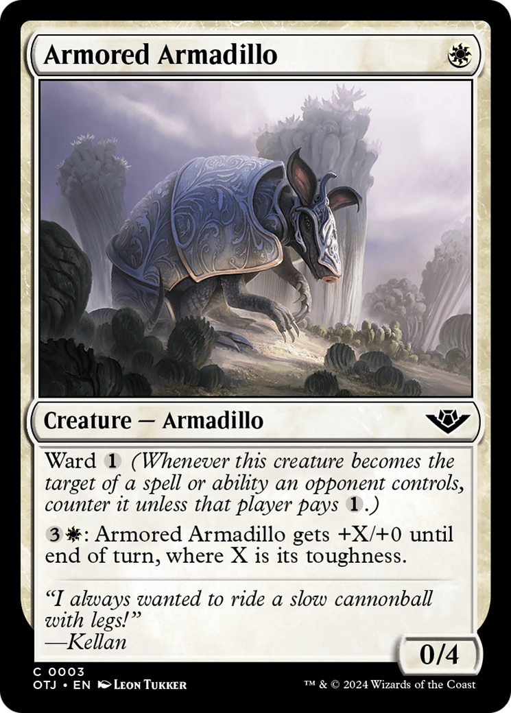 Armored Armadillo [Outlaws of Thunder Junction] | Pegasus Games WI