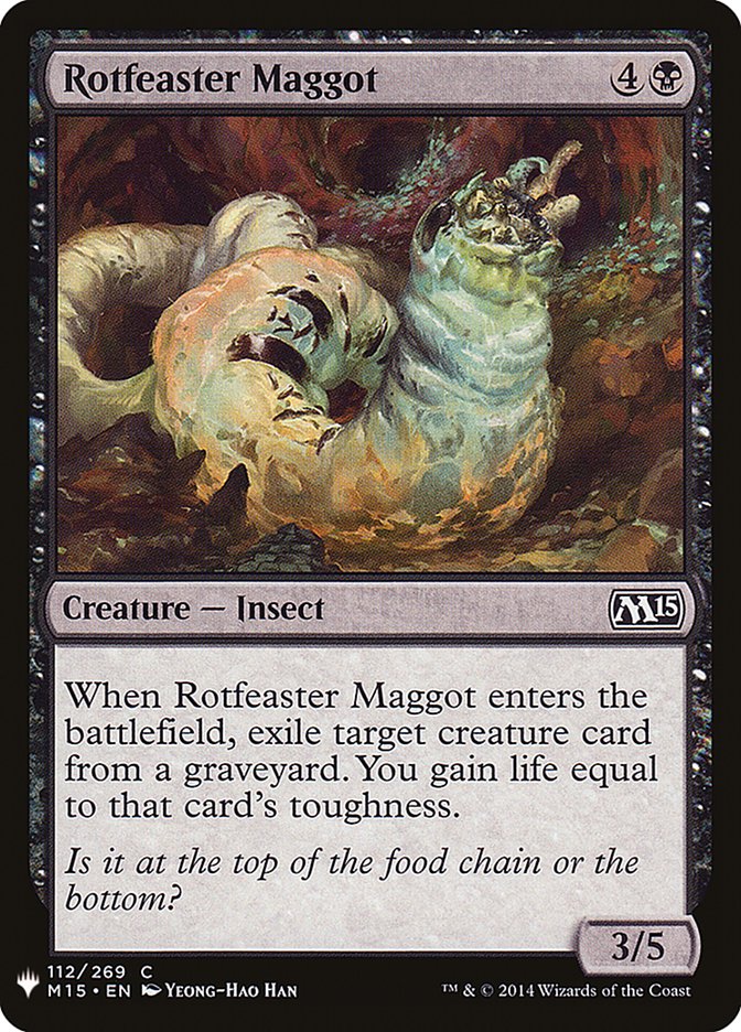 Rotfeaster Maggot [Mystery Booster] | Pegasus Games WI