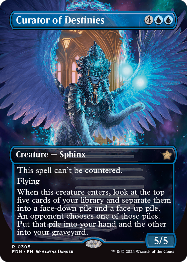 Curator of Destinies (Borderless) [Foundations] | Pegasus Games WI