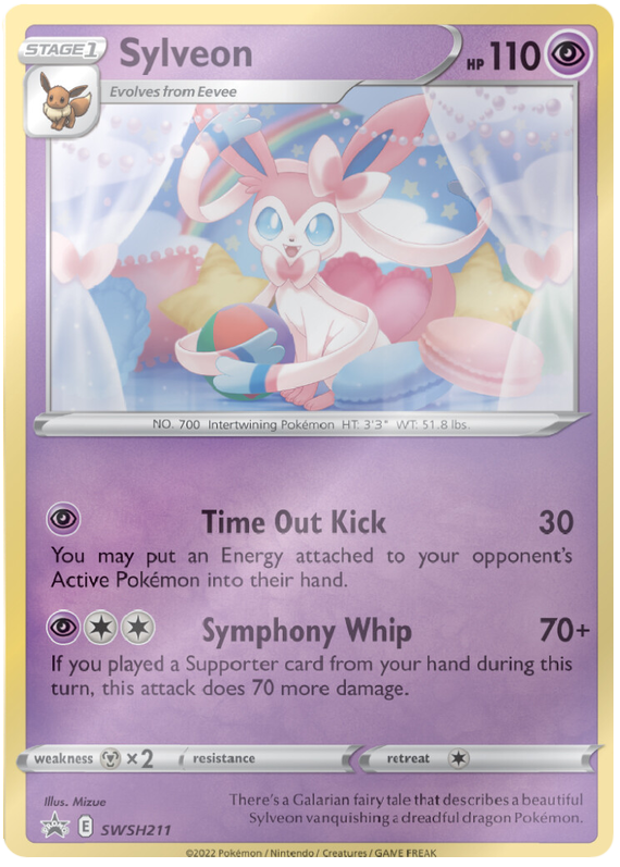 Sylveon (SWSH211) [Sword & Shield: Black Star Promos] | Pegasus Games WI