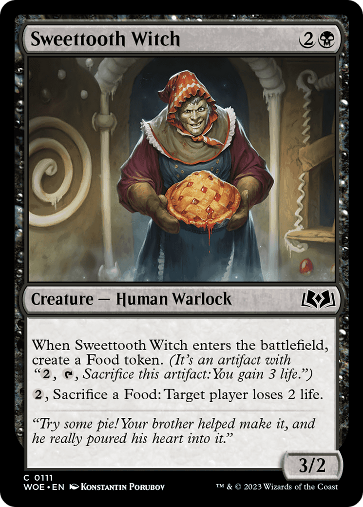 Sweettooth Witch [Wilds of Eldraine] | Pegasus Games WI