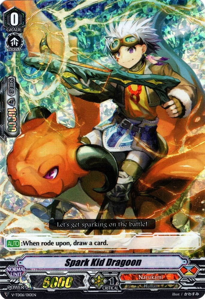 Spark Kid Dragoon (Parallel Foil) (V-TD06/010EN) [Naoki Ishida] | Pegasus Games WI
