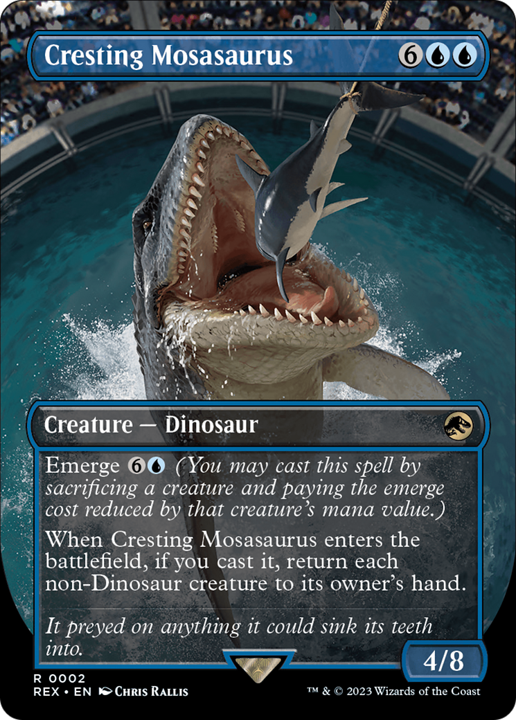 Cresting Mosasaurus (Borderless) [Jurassic World Collection] | Pegasus Games WI