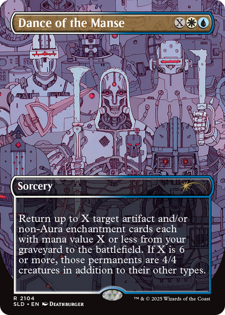 Dance of the Manse (Galaxy Foil) [Secret Lair Drop Series] | Pegasus Games WI