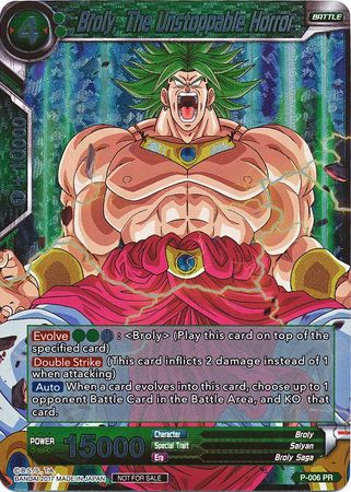 Broly, The Unstoppable Horror (P-006) [Promotion Cards] | Pegasus Games WI