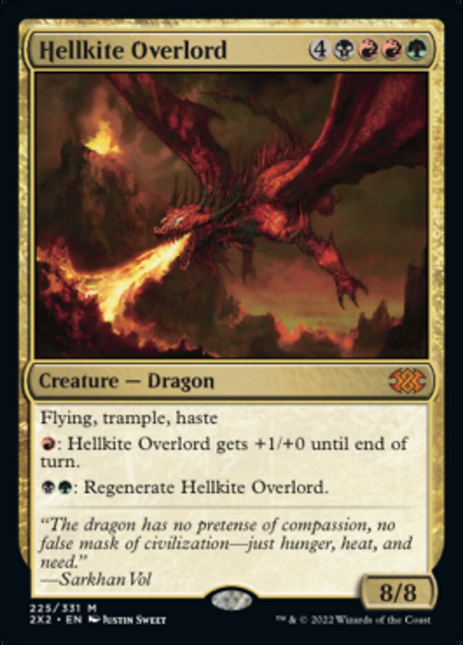 Hellkite Overlord [Double Masters 2022] | Pegasus Games WI