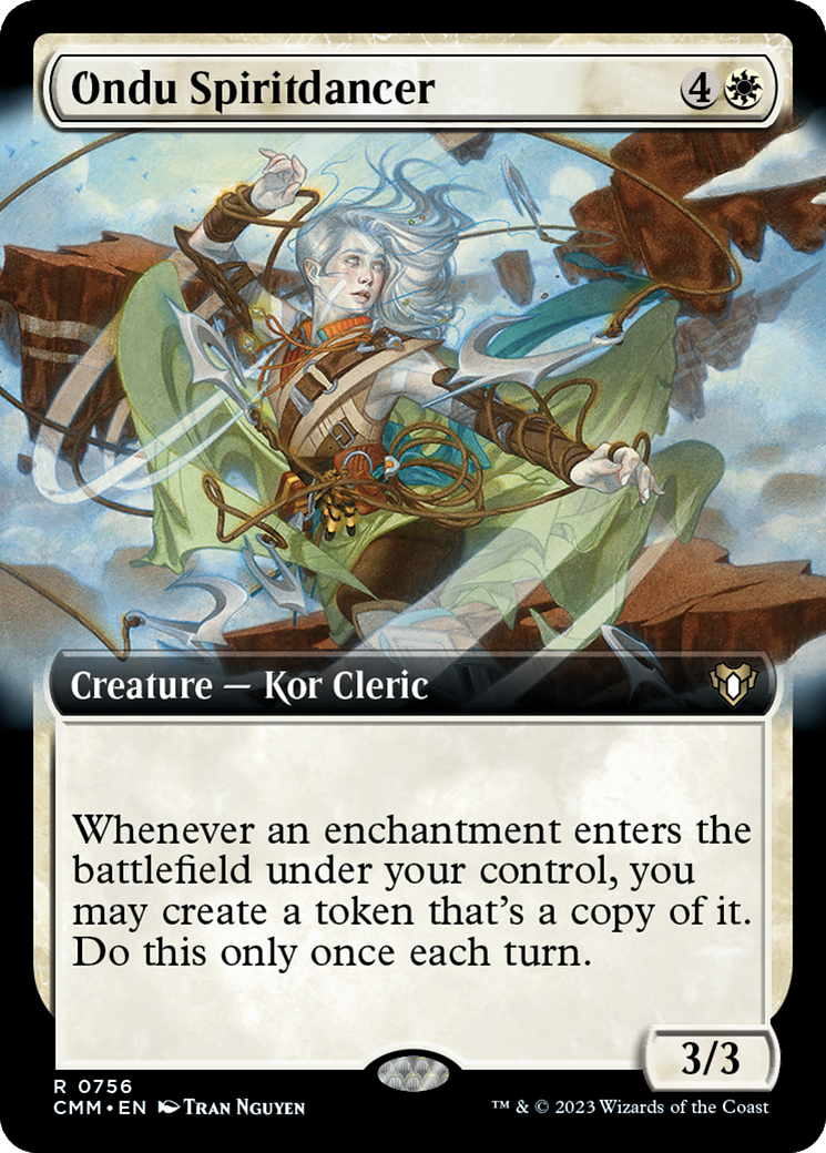 Ondu Spiritdancer (Extended Art) [Commander Masters] | Pegasus Games WI