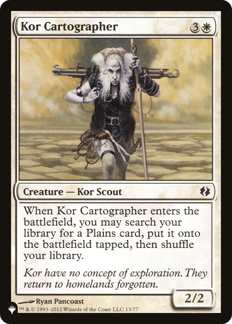 Kor Cartographer [The List Reprints] | Pegasus Games WI