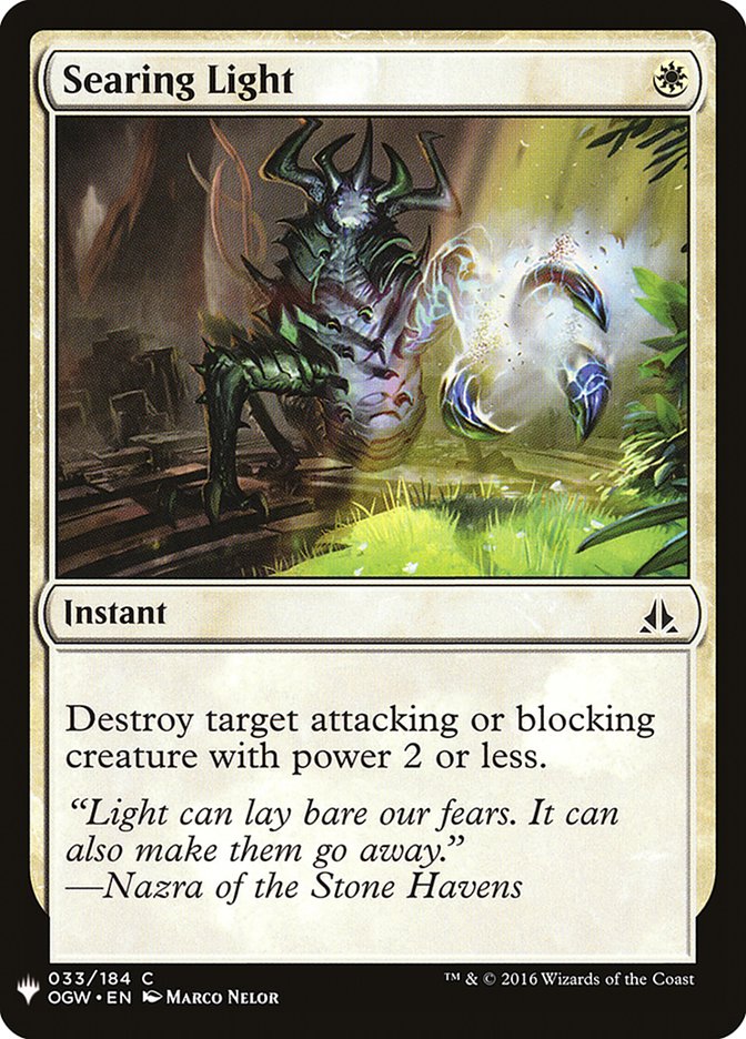 Searing Light [Mystery Booster] | Pegasus Games WI
