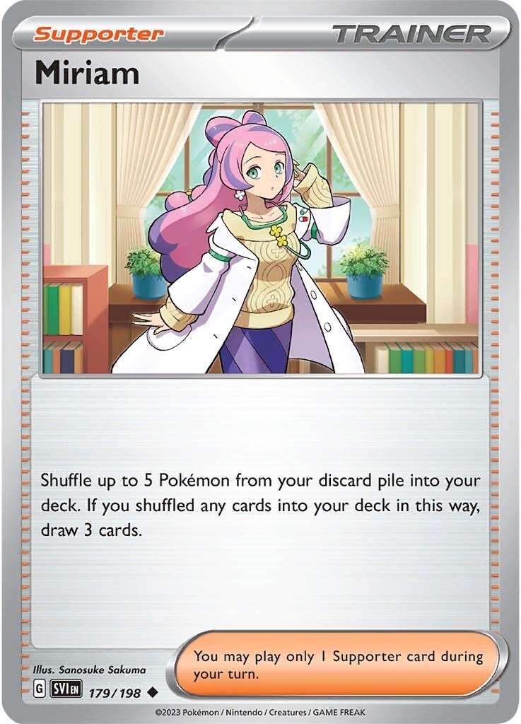 Miriam (179/198) [Scarlet & Violet: Base Set] | Pegasus Games WI