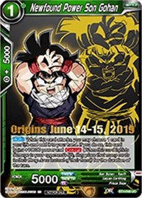 Newfound Power Son Gohan (Origins 2019) (BT4-048_PR) [Tournament Promotion Cards] | Pegasus Games WI
