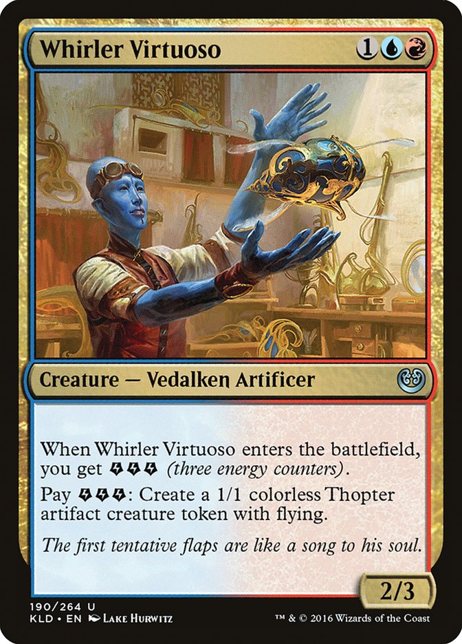 Whirler Virtuoso [Kaladesh] | Pegasus Games WI