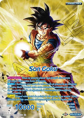 Son Goku // Heightened Evolution SS3 Son Goku Returns (Championship 2023 Golden Card Vol.1) (BT9-127) [Tournament Promotion Cards] | Pegasus Games WI