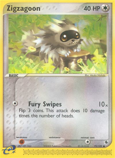 Zigzagoon (79/109) [EX: Ruby & Sapphire] | Pegasus Games WI