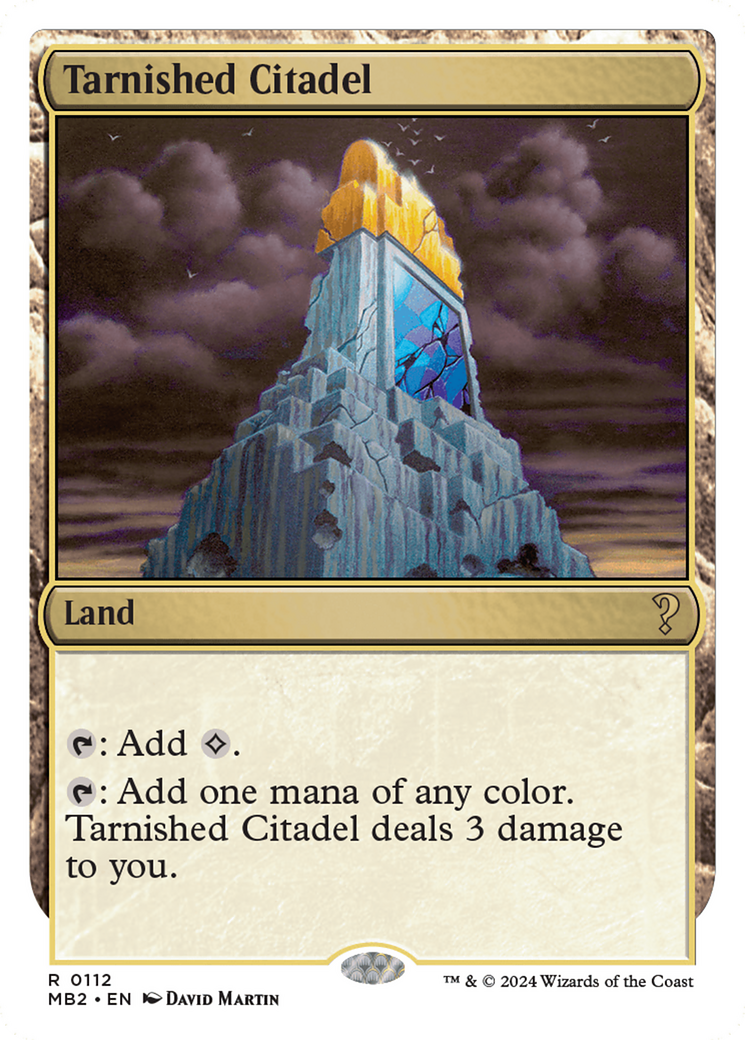 Tarnished Citadel (White Border) [Mystery Booster 2] | Pegasus Games WI