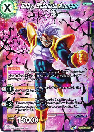 Baby, Resolute Avenger (BT11-094) [Vermilion Bloodline 2nd Edition] | Pegasus Games WI