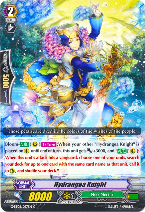 Hydrangea Knight (G-BT08/097EN) [Absolute Judgment] | Pegasus Games WI