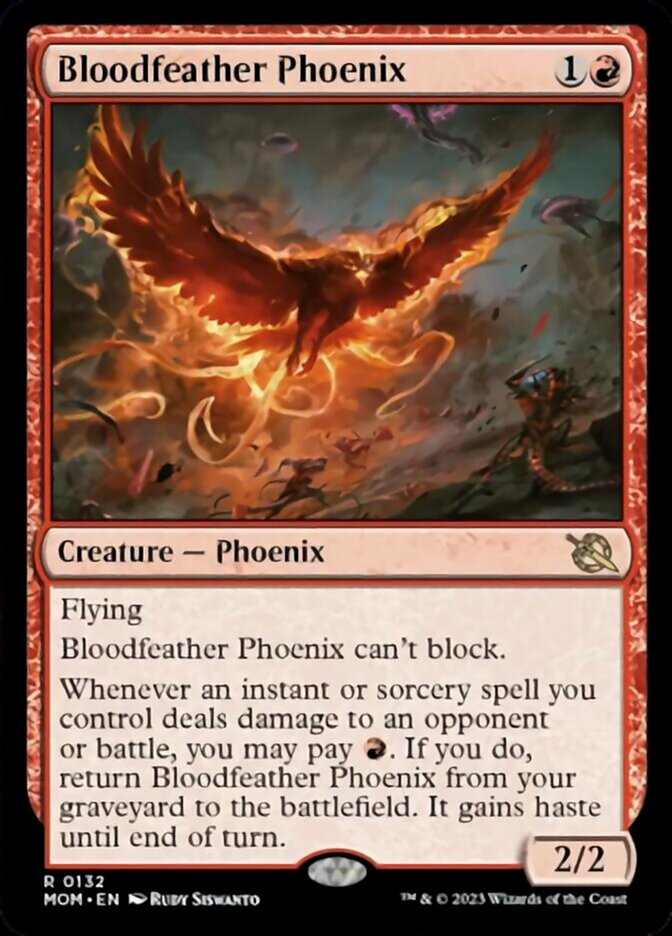 Bloodfeather Phoenix [March of the Machine] | Pegasus Games WI