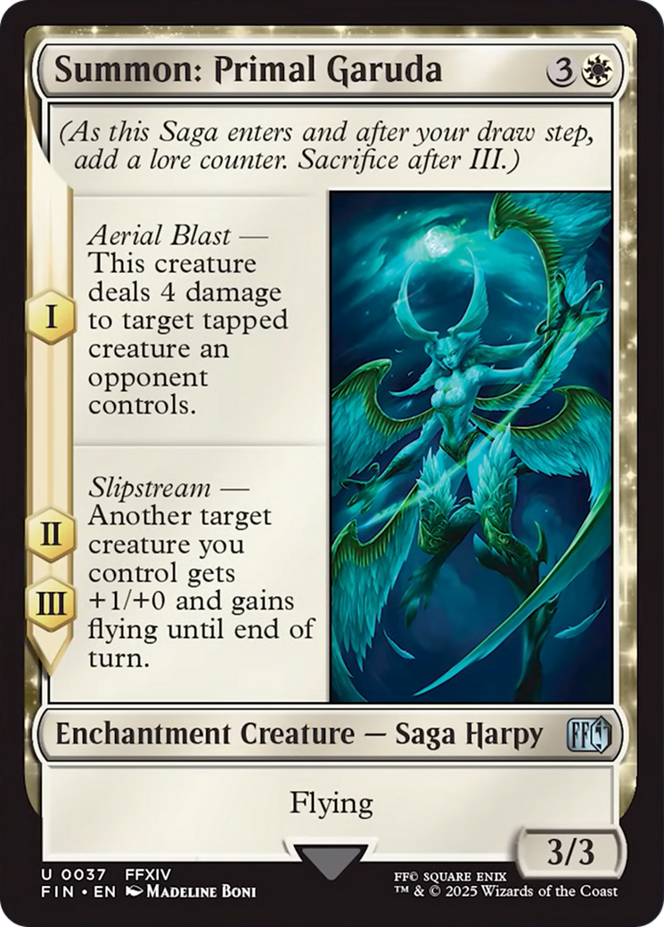 Summon: Primal Garuda [FINAL FANTASY] | Pegasus Games WI