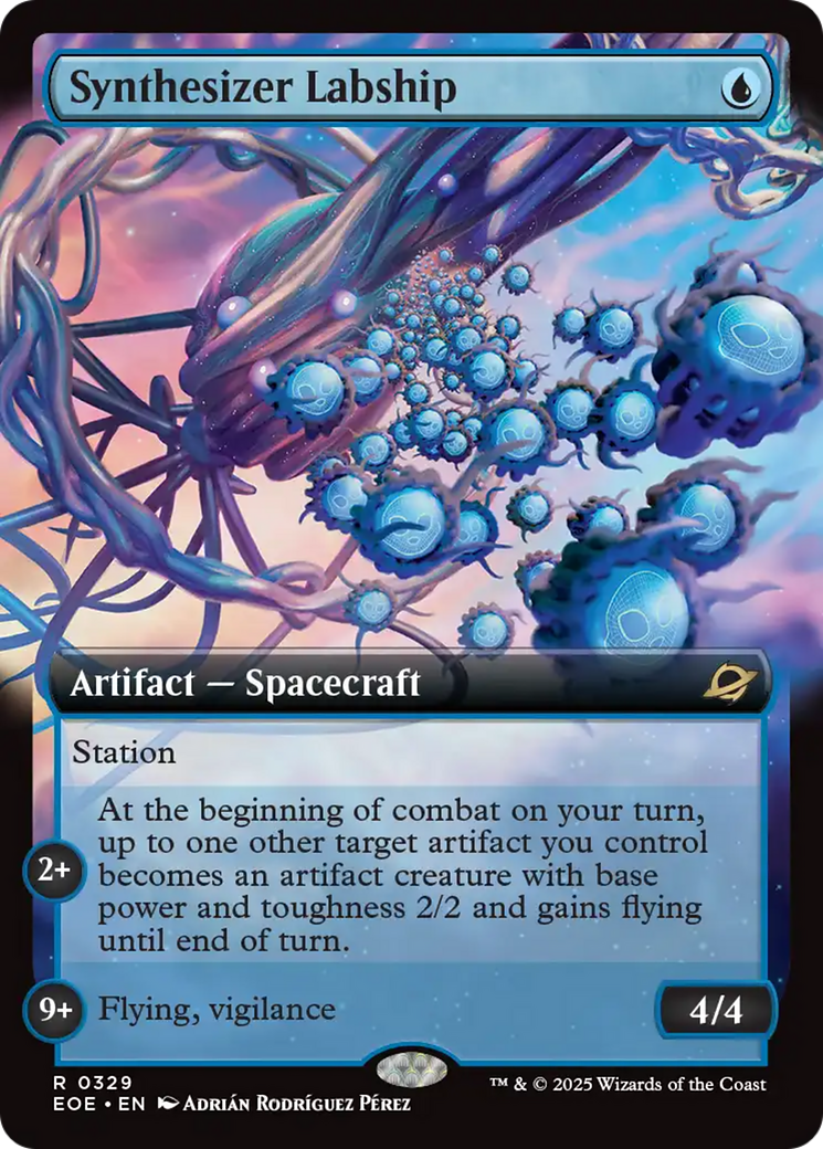 Synthesizer Labship (Extended Art) [Edge of Eternities] | Pegasus Games WI