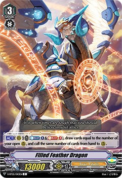 Filled Feather Dragon (V-BT05/043EN) [Aerial Steed Liberation] | Pegasus Games WI