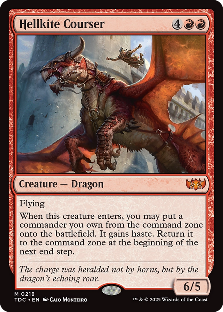 Hellkite Courser [Tarkir: Dragonstorm Commander] | Pegasus Games WI