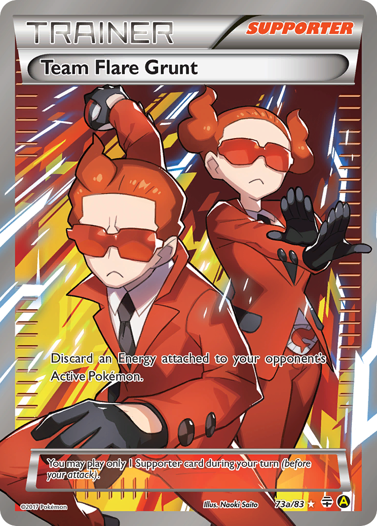 Team Flare Grunt (73a/83) [Alternate Art Promos] | Pegasus Games WI