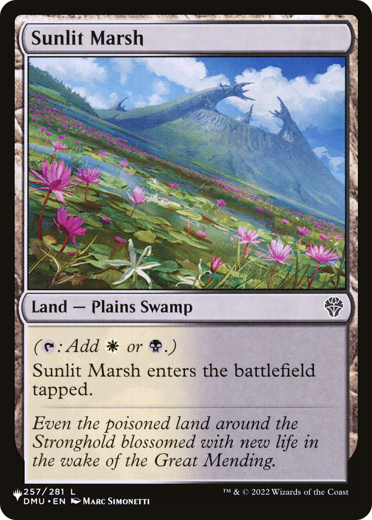 Sunlit Marsh [The List Reprints] | Pegasus Games WI