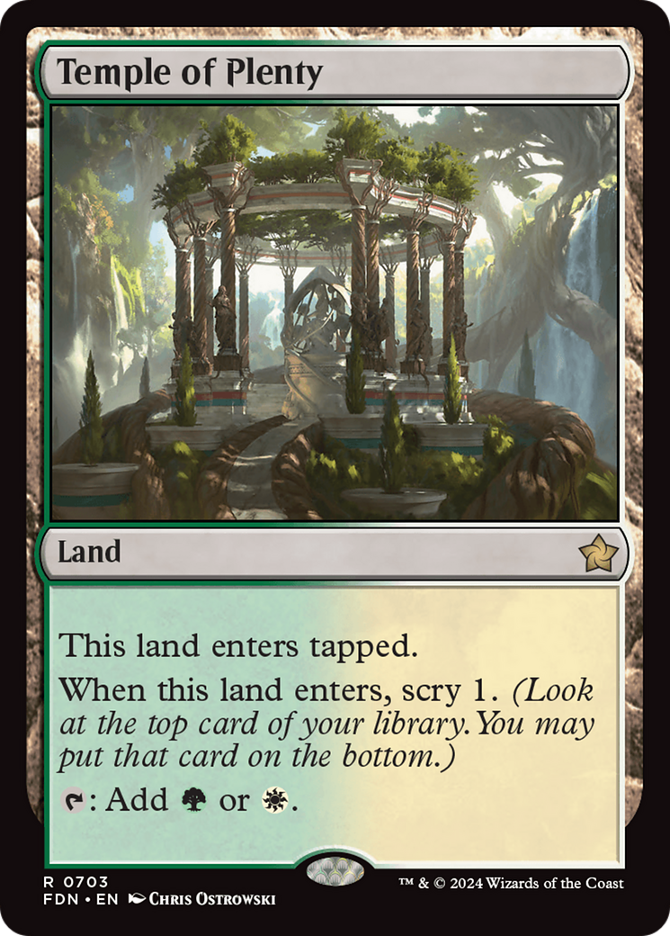Temple of Plenty [Foundations] | Pegasus Games WI