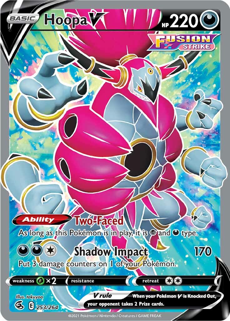 Hoopa V (253/264) [Sword & Shield: Fusion Strike] | Pegasus Games WI