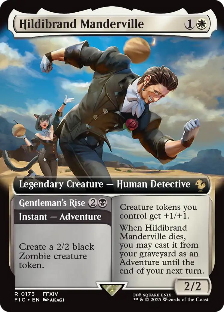 Hildibrand Manderville // Gentleman's Rise (Extended Art) [FINAL FANTASY Commander] | Pegasus Games WI