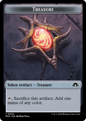 Phyrexian Germ // Treasure Double-Sided Token [Modern Horizons 3 Tokens] | Pegasus Games WI